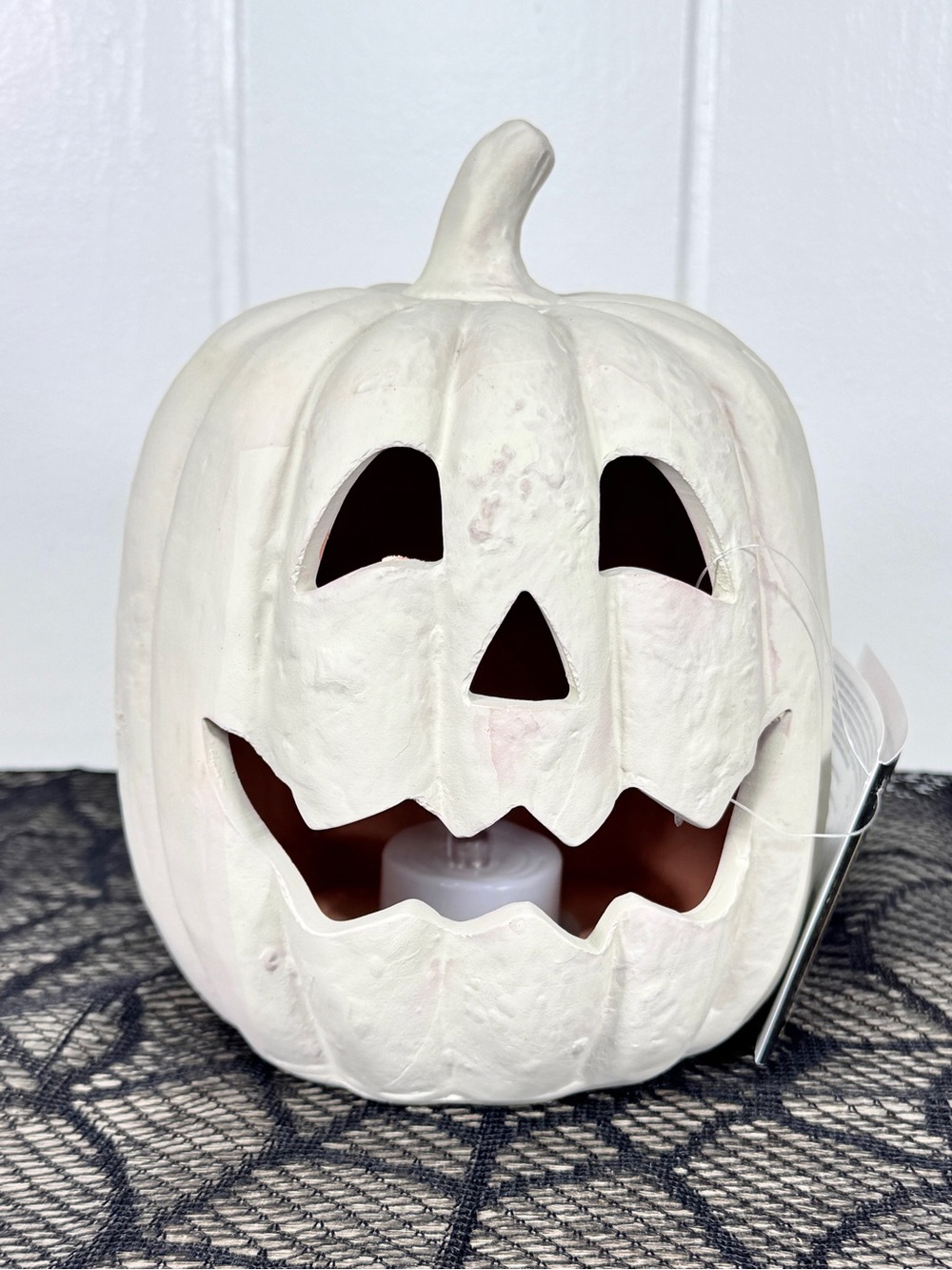 NEW Target Bullseye Playground Terracotta Light-Up Pumpkin